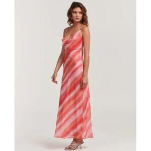 New anthropologie striped maxi